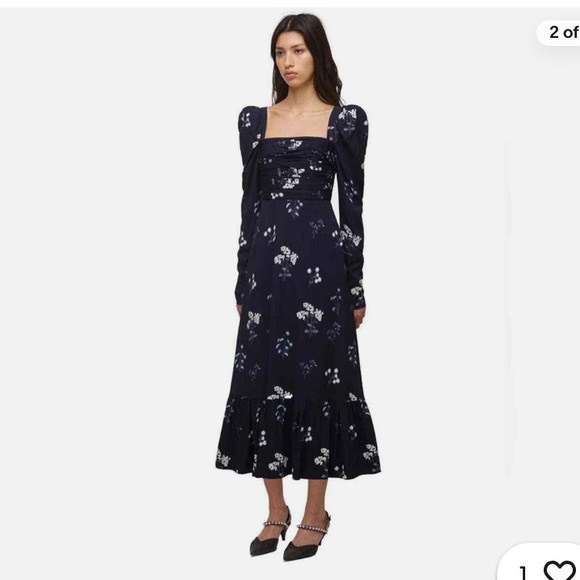 Self Portrait Floral Dress - Picture 1 of 9